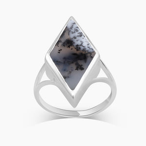 Polychrome Jasper Silver Rings