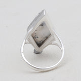 Polychrome Jasper Silver Rings