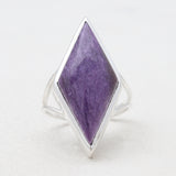 Larimar Silver Rings