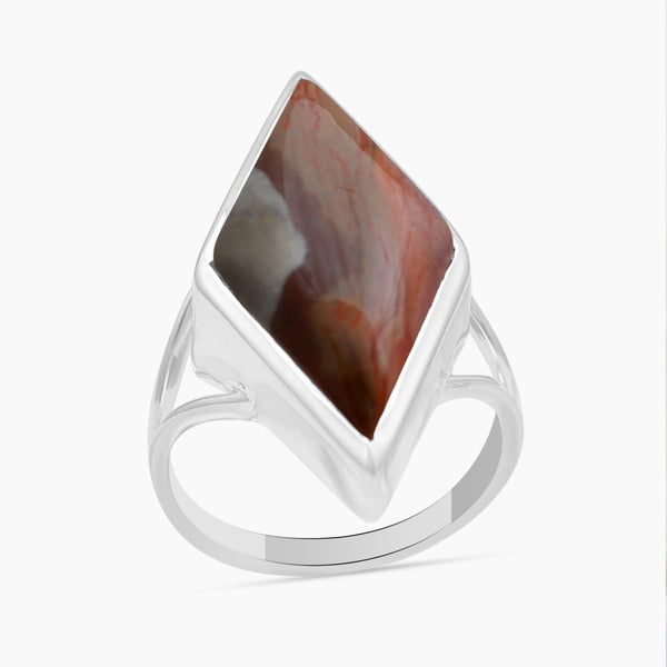 Polychrome Jasper Silver Rings
