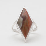 Polychrome Jasper Silver Rings