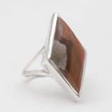 Polychrome Jasper Silver Rings