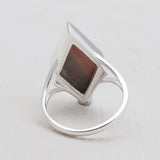Polychrome Jasper Silver Rings