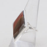 Polychrome Jasper Silver Rings