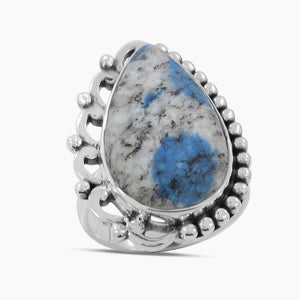 K2 Jasper Silver Rings