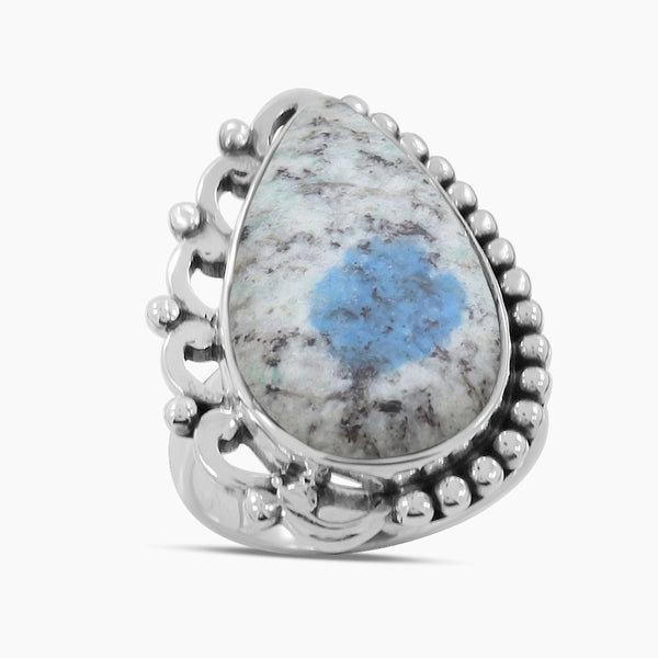 K2 Jasper Silver Rings