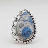 K2 Jasper Silver Rings