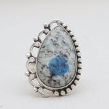 K2 Jasper Silver Rings