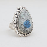 K2 Jasper Silver Rings