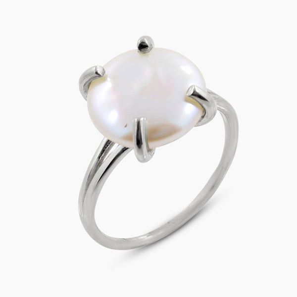 925 Sterling Silver Pearl Rings