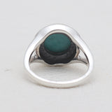 Mexican Turquoise Silver Rings