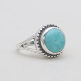 Mexican Turquoise Silver Rings
