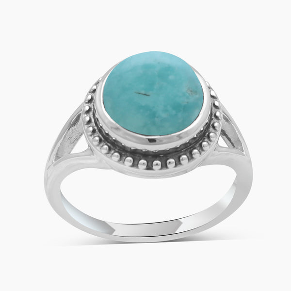 Mexican Turquoise Silver Rings