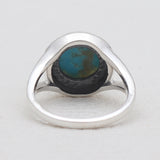 Mexican Turquoise Silver Rings
