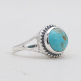 Mexican Turquoise Silver Rings