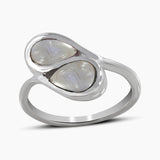 Ethiopian Opal Silver Rings
