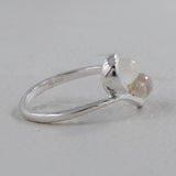 Ethiopian Opal Silver Rings