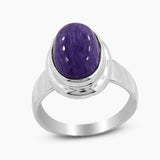 925 Sterling Silver Larimar Rings