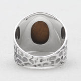 925 Sterling Silver Pink Opal Rings