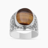 925 Sterling Silver Pink Opal Rings