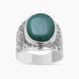 925 Sterling Silver Pink Opal Rings