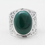 925 Sterling Silver Pink Opal Rings