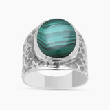 925 Sterling Silver Pink Opal Rings