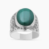 925 Sterling Silver Pink Opal Rings