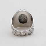 925 Silver Pink Opal Rings
