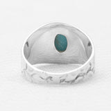 Mexican Turquoise Silver Rings