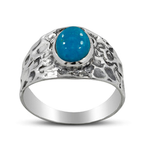 Mexican Turquoise Silver Ring