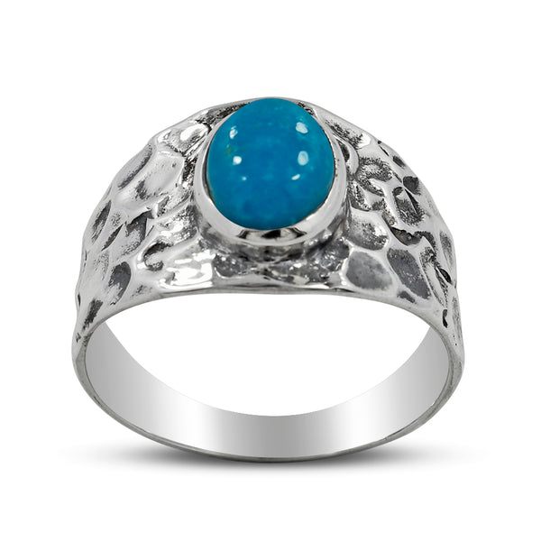 Mexican Turquoise Silver Ring