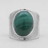 Natural Lapis Lazuli Silver Rings