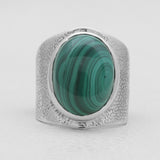 Natural Lapis Lazuli Silver Rings