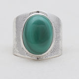Natural Lapis Lazuli Silver Rings
