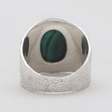 Natural Lapis Lazuli Silver Rings