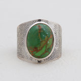 Natural Lapis Lazuli Silver Rings