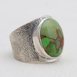Natural Lapis Lazuli Silver Rings