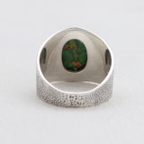 Natural Lapis Lazuli Silver Rings