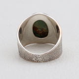 Natural Lapis Lazuli Silver Rings