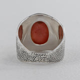 Natural Lapis Lazuli Silver Rings