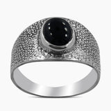 Rainbow Moonstone Silver Rings