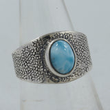 Rainbow Moonstone Silver Ring