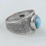 Rainbow Moonstone Silver Ring