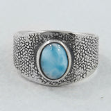 Rainbow Moonstone Silver Ring