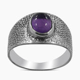 Rainbow Moonstone Silver Rings