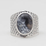925 Sterling Silver Larimar Rings
