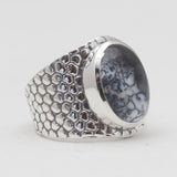 925 Sterling Silver Larimar Rings