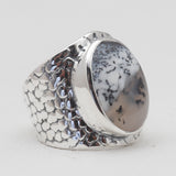 925 Sterling Silver Larimar Rings