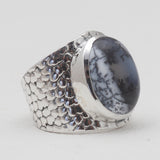 925 Sterling Silver Larimar Rings